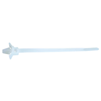 Tracon BK-130 Benyomótüskés kábelkötegelő, natúr 130×4,8mm, D=25mm, PA6.6, d=6mm
