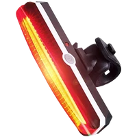 Tracon BLCH1,5W Akkumulátoros LED bicikli lámpa, hátsó, piros 1,5 W, 3.7V 500 mAh, 100 lm, 2 h, IP65