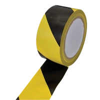 Tracon BY50 Ipari padlójelölő szalag L:33m,W:50mm