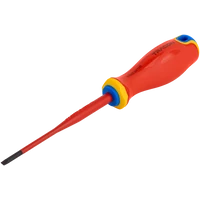 Tracon CD55125 Csavarhúzó, egyenes, 1000V-raszigetelt AC 1000V, 5.5x125mm