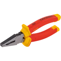 Tracon CF-1000 Kombinált fogó, 1000V-ra szigetelt AC 1000V, L= 180mm, 306g