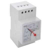Tracon CF45S-0,5/1 Sínre pattintható analóg teljesítménytényező mérő 230V/5A