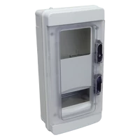 Tracon CMB1 1F Fogyasztásmérő szekrény, almérőhöz 1×5mod+100×80, H×W×D=350×170×100mm, IP65, IK10