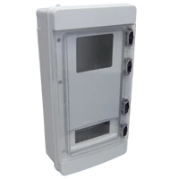 Tracon CMB3 3F Fogyasztásmérő szekrény, almérőhöz 1×6mod+115×94, H×W×D=460×240×132mm, IP65, IK10