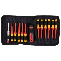 Tracon CSET13 1000 V-ra szigetelt csavarhúzószett 1000V, 13pcs