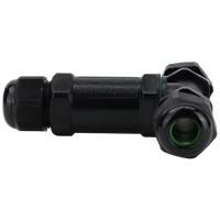 Tracon CST4-T3P Tömítőszelencés kábeltoldó, T-elágazó 0.5-4 mm2, IP68, PC+PA6.6, 3P, 450VAC, 24A