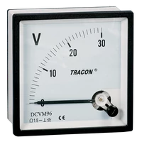 Tracon DCVM48-400 Analóg egyenáramú voltmérő 48×48mm, 450V DC