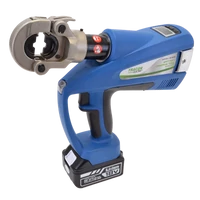 Tracon DK60E Elektro-hidraulikus présszerszám 11 bélyeggel, hordtáskában 16-300mm2, 4900g, 60kN, 350°, 2× Li-ion, 18V, 3200mAh