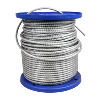 Tracon DKOT5 Drótkötél PVC bevonattal, 5-ös 5mm, PVC