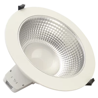 Tracon DLTRIO25W LED mélysugárzó változtathatószínhőmérséklettel 230VAC,25W,2280/2650/2450lm,3000/4000/5700K,90°,IP54, EEI=F