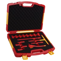 Tracon DSET16 16 db-os 1000V-ra szig. racsnis imbusz és dugókulcs készlet 1000V, CrV, 8-22mm, 4-8mm