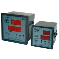 Tracon DTT-1-72 Digitális amper és voltmérő állítható áramváltó áttétellel 72×72mm, 500V AC, 0-9500/5A AC