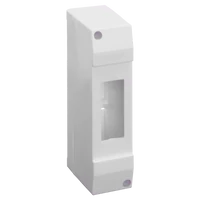 Tracon EDFK-1/1AN Falon kívüli elosztódoboz, ajtó nélkül 1×1 modul, IP40, (H×W×D=130×32×62mm)