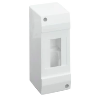 Tracon EDFK-2/1AN Falon kívüli elosztódoboz, ajtó nélkül 1×2 modul, IP40, (H×W×D=130×52×62mm)