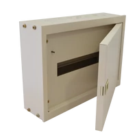 Tracon EDFKF-16/1 Fém elosztódoboz falon kívüli, maszkos, fehér 1×16 mod, H×W×D=305×445×110mm, IP42, RAL1013