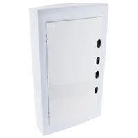 Tracon EDFKSN-12/3 Falon kívüli elosztódoboz, fehér-sík ajtóval, NPE nélkül 3×12 (36) modul, IP40, (H×W×D=570×330×100mm)