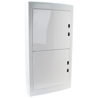 Tracon EDFKSN-18/4 Falon kívüli elosztódoboz, fehér-sík ajtóval, NPE nélkül 4×18 (72) modul, IP40, (H×W×D=872×464×120mm)