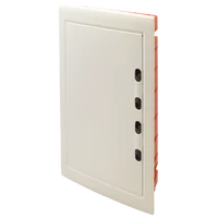 Tracon EDSSN-12/3 Süllyesztett elosztódoboz, fehér-sík ajtóval, NPE nélkül 3×12 (36) modul, IP40, (H×W×D=545×305×85mm)
