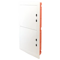 Tracon EDSSN-18/4 Süllyesztett elosztódoboz, fehér-sík ajtóval, NPE nélkül 4×18 (72) modul, IP40, (H×W×D=860×440×95mm)