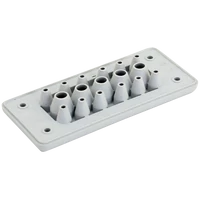 Tracon EKBV-16 Elosztószekrény kábelbevezető,gumi, 17db kábelhez 127×56×19mm, IP65