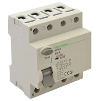 Tracon EVOG4P4003 Áram-védőkapcsoló, 4 pólusú 40A, 30mA, 6kA, A