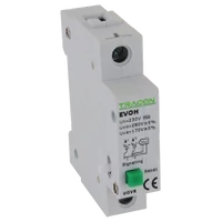 Tracon EVOH-UOVR Feszültségcsökkenési-növekedési kioldó EVOH-hoz Un:230VAC, 50Hz, Udown:170VAC, Uup:270VAC
