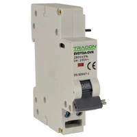 Tracon EVOTDA-OVR Feszültségnövekedési kioldó EVOTDA-hoz Un:230VAC, 50Hz, Uup:280VAC