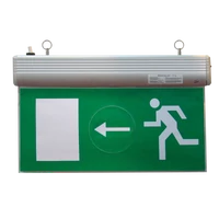 Tracon EXIT-01-J Élvilágítós LED kijáratjelző ragasztható piktogramokkal 230V, 50Hz, 13×LED, 3h, 2,4V / 900mAh, Ni-Cd