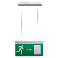 Tracon EXIT-03-J Élvilágítós LED kijáratjelző ragasztható piktogramokkal 230V, 50Hz, 18×LED, 3h, 3,6V / 900mAh, Ni-Cd