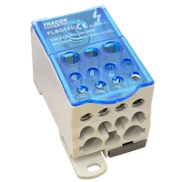 Tracon FLSO120 Fővezetéki leágazó sorkapocs nyitható fedéllel 1×120(95)mm2/5×25(16),4×16(10),2×35(25)mm2, 1000VAC/DC, 250A