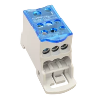 Tracon FLSO50 Fővezetéki leágazó sorkapocs nyitható fedéllel 1×50(35)mm2 / 6×25(16)mm2, 1000VAC/DC, 125A