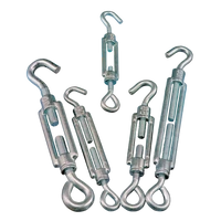 Tracon FSH16140 Sodrony-és huzalfeszítő szem-horog, acél+temperált öntvény 16×140mm, 5950N