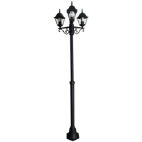 Tracon GARTRIE27 Kerti állólámpa, 3 ágú 230VAC, 50Hz, E27,max.3×60W, IP54,2,08m