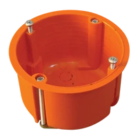 Tracon GD6021 Gipszkarton doboz, sima, fedél nélkül, narancssárga 65×45mm