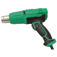 Tracon HLF-02 Hőlégfúvó műanyag táskában + 5tartozék 230V, 50Hz, 1000/2000W, 350/600oC