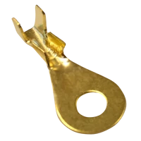 Tracon HSZ4 Sajtolható szigeteletlen szemes saru, sárgaréz 1-2,5mm2, M4