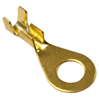 Tracon HSZ5 Sajtolható szigeteletlen szemes saru, sárgaréz 1-2,5mm2, M5