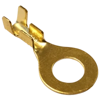 Tracon HSZ6 Sajtolható szigeteletlen szemes saru, sárgaréz 1-2,5mm2, M6