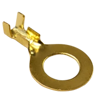 Tracon HSZ8 Sajtolható szigeteletlen szemes saru, sárgaréz 2,5-4mm2, M8