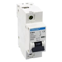Tracon KMH-163 Kismegszakító, nagyáramú, 1 pólus, C karakterisztika 63A, 6kA