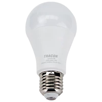 Tracon LAS6012W Gömb burájú LED fényforrás SAMSUNG chippel 230V,50Hz,12W,3000K,E27,1160 lm,200°,A60,SAMSUNG chip, EEI=F