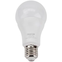 Tracon LAS6015NW Gömb burájú LED fényforrás SAMSUNG chippel 230V,50Hz,15W,4000K,E27,1520 lm,200°,A60,SAMSUNG chip, EEI=F