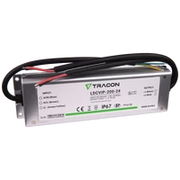 Tracon LDCVIP-200-24 Védett fém házas LED meghajtó 90-264VAC/24VDC,200W,0-8,5A, IP67