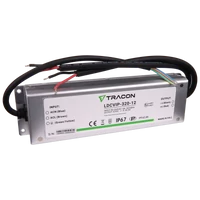 Tracon LDCVIP-320-12 Védett fém házas LED meghajtó 90-264VAC/12VDC,320W,0-26.5A, IP67