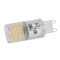 Tracon LG9H4NW LED G9 fényforrás alumínium házzal 230 VAC, 4 W, 4000 K, G9, 350 lm, 200°, EEI=F