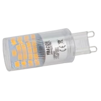 Tracon LG9H4W LED G9 fényforrás alumínium házzal 230 VAC, 4 W, 2700 K, G9, 350 lm, 200°, EEI=F
