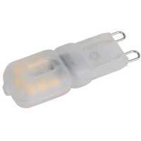 Tracon LG9X2,5W LED fényforrás műanyag házban 230 VAC, 2,5W, 2700K, G9, 180 lm, 270°, EEI=G