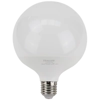 Tracon LGS12018W Gömb burájú LED fényforrás SAMSUNG chippel 230V,50Hz,18W,3000K,E27,1820lm,270°,G120,SAMSUNG chip, EEI=F