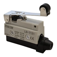 Tracon LS7121 Helyzetkapcsoló, rugószáras-görgős 1xCO, 2A/230V AC-15, 0,3A/250V DC-13, 65mm, IP40
