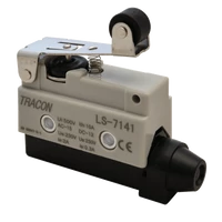 Tracon LS7141 Helyzetkapcsoló, rugószáras-görgős 1xCO, 2A/230V AC-15, 0,3A/250V DC-13, 47mm, IP40